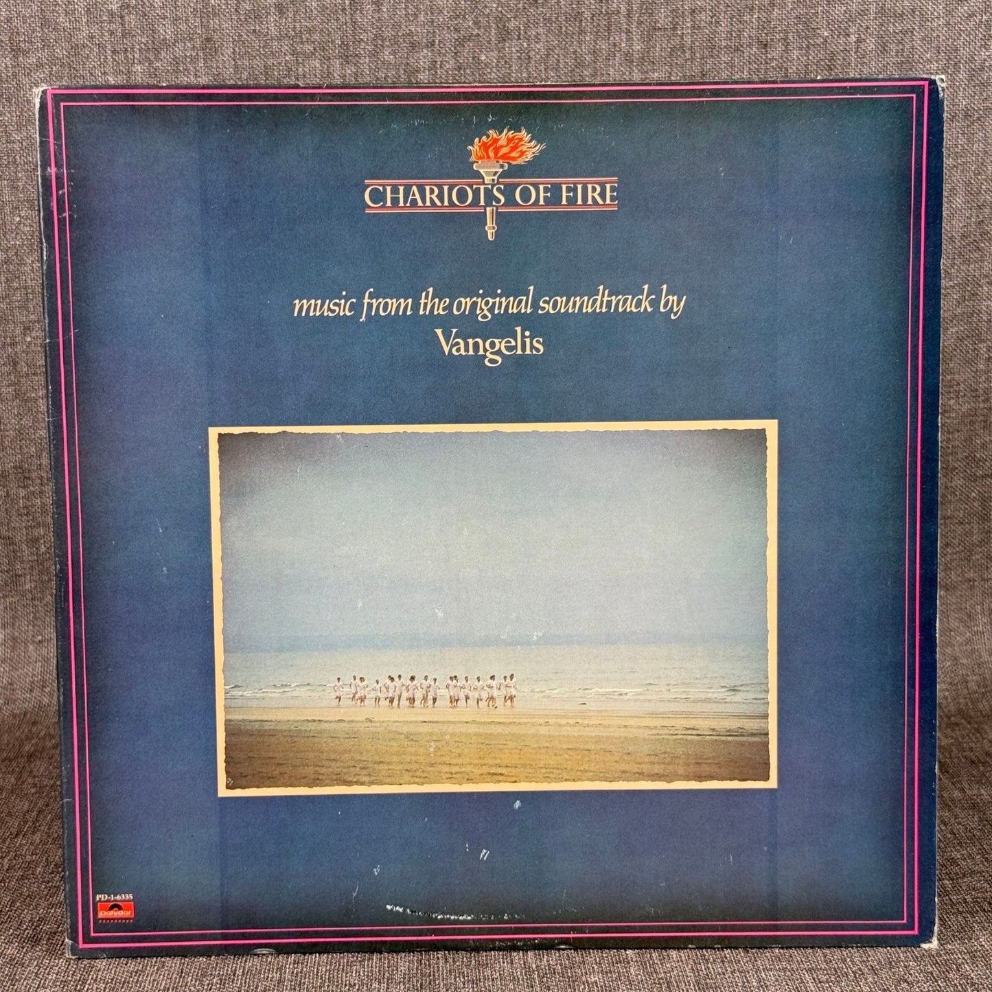 Vangelis Chariots of Fire Soundtrack Vinyl LP Record 1981 Polydor - VERY GOOD