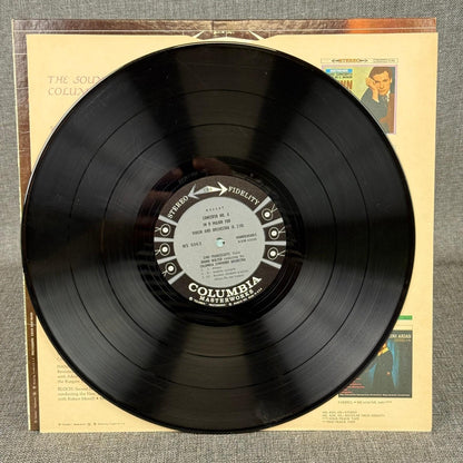 Mozart Violin Concertos Zino Francescatti Bruno Walter Columbia 6-Eye Vinyl