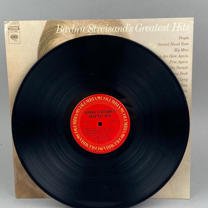 Barbra Streisand's Greatest Hits Vinyl Record LP Columbia PC 9968 Stereo