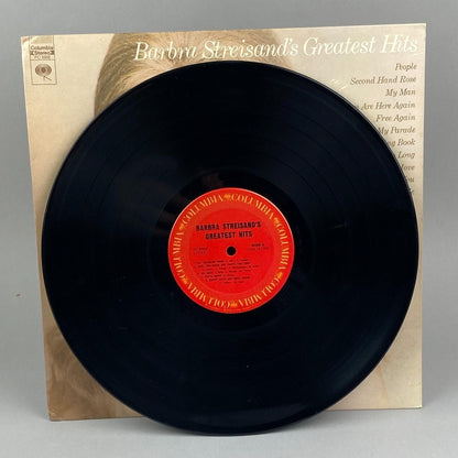Barbra Streisand's Greatest Hits Vinyl Record LP Columbia PC 9968 Stereo