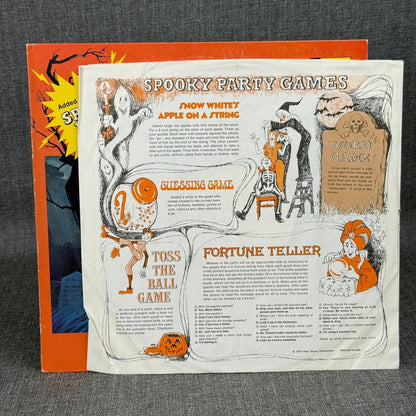 Disneyland Chilling, Thrilling Sounds of Haunted House Record LP Spooky Hints