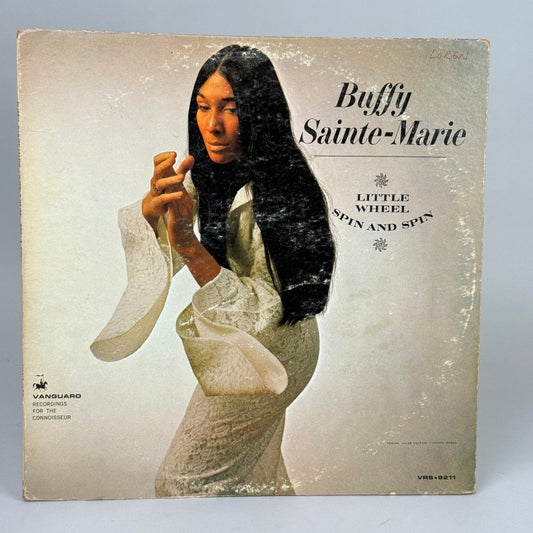 Buffy Sainte-Marie Little Wheel Spin and Spin Vinyl LP Record Album