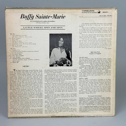 Buffy Sainte-Marie Little Wheel Spin and Spin Vinyl LP Record Album