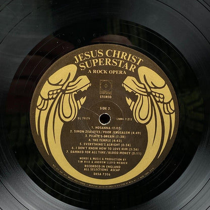 Jesus Christ Superstar Vinyl Record Album 1970s MCA Records DXSA 7206