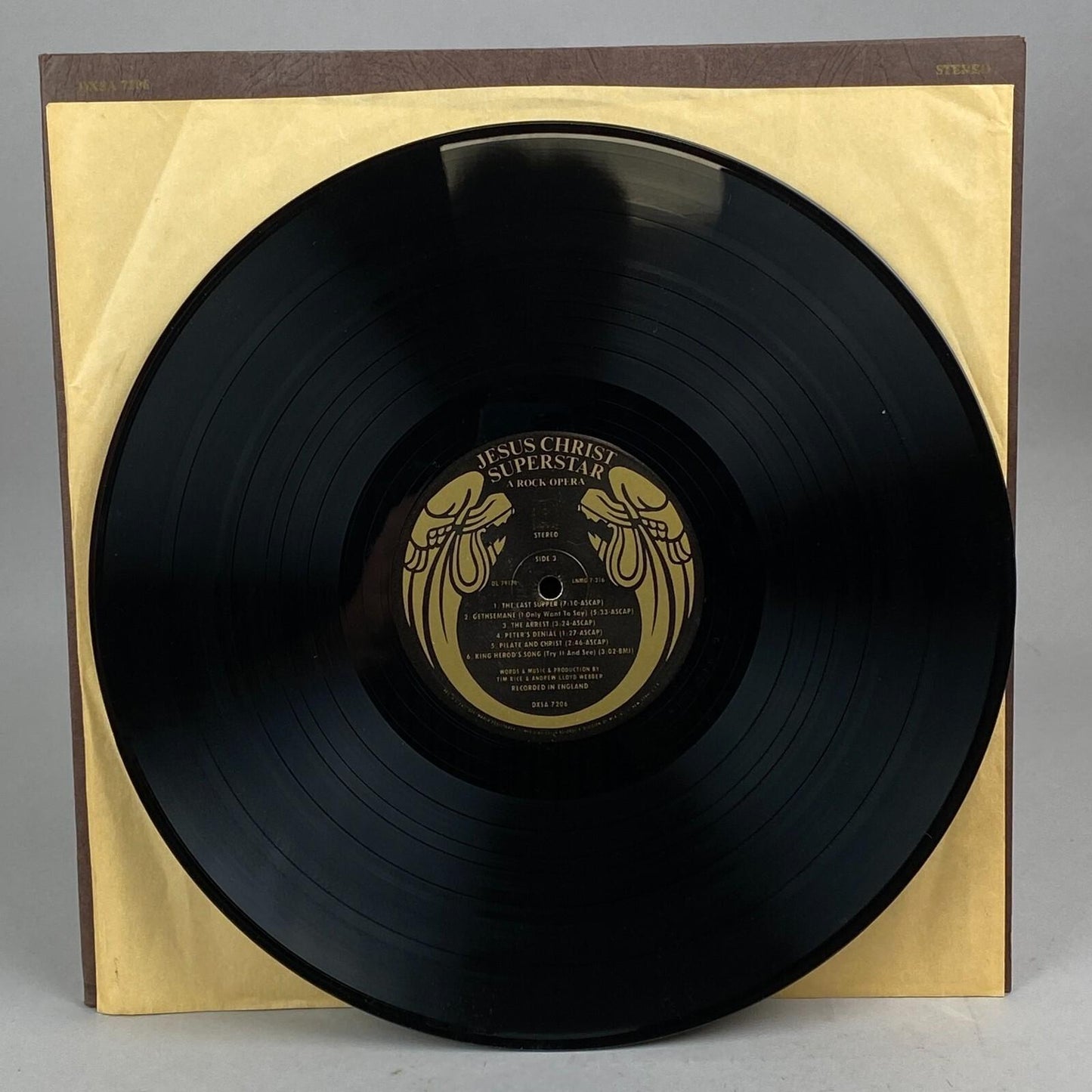 Jesus Christ Superstar Vinyl Record Album 1970s MCA Records DXSA 7206