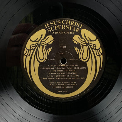 Jesus Christ Superstar Vinyl Record Album 1970s MCA Records DXSA 7206