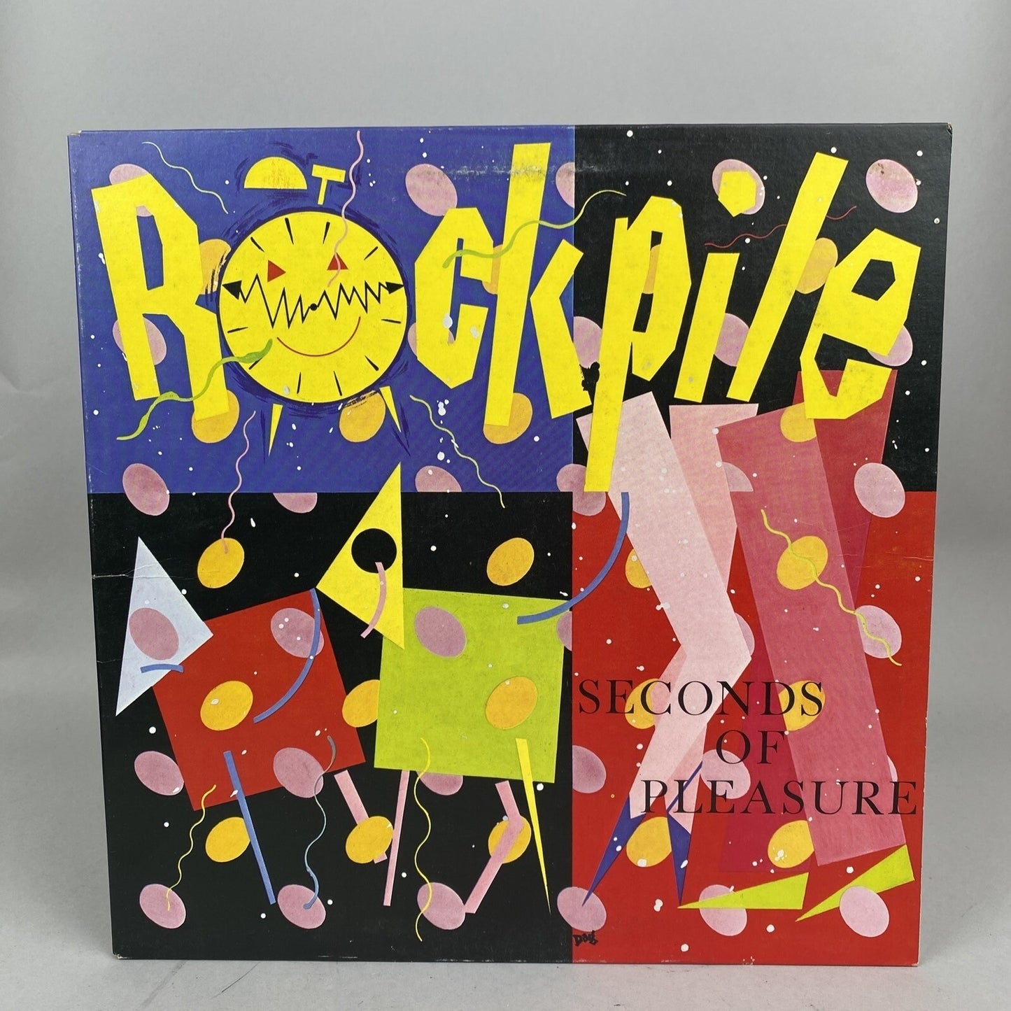 Rockpile Seconds of Pleasure Vinyl Record Album LP 1980 Columbia