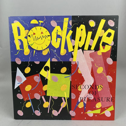 Rockpile Seconds of Pleasure Vinyl Record Album LP 1980 Columbia
