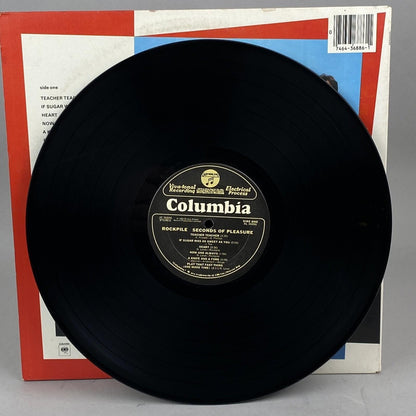 Rockpile Seconds of Pleasure Vinyl Record Album LP 1980 Columbia