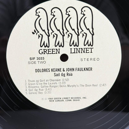 Dolores Keane John Faulkner Sail Og Rua Vinyl Record Album 1984 - NEAR MINT