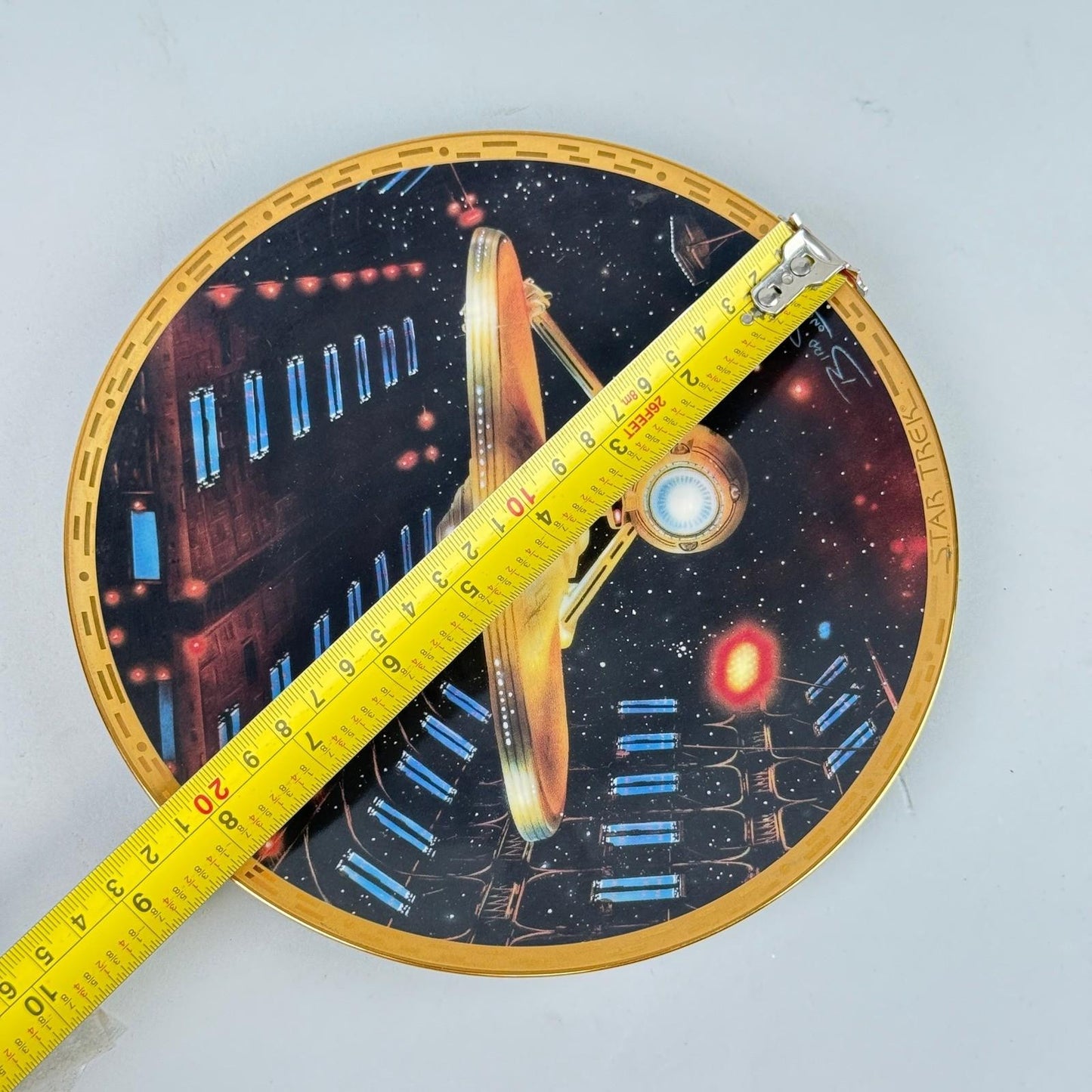 Star Trek The Voyagers Plate Hamilton Collection Limited Edition lot of 5