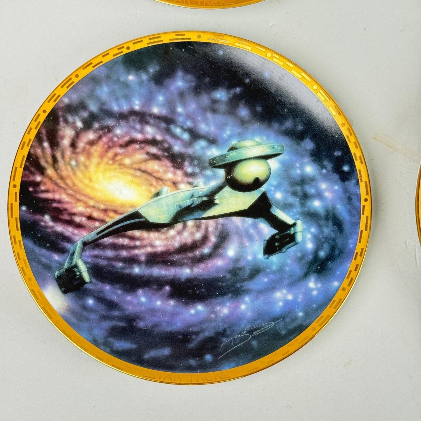 Star Trek The Voyagers Plate Hamilton Collection Limited Edition lot of 5