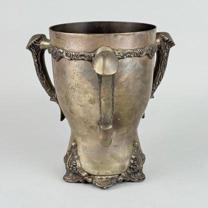 Stag Horn Three Handle Trophy Vessel/ Champagne Ice Bucket