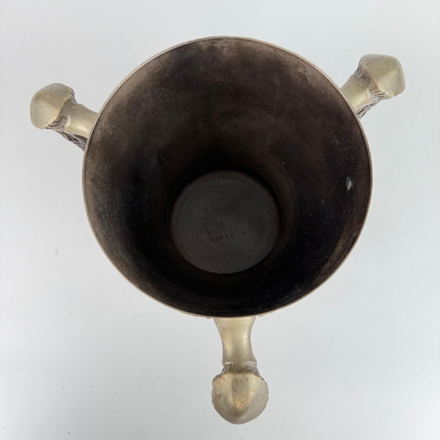 Stag Horn Three Handle Trophy Vessel/ Champagne Ice Bucket