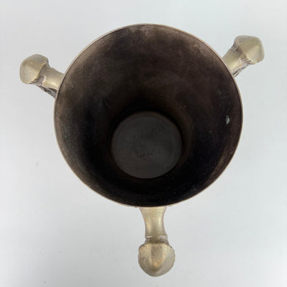 Stag Horn Three Handle Trophy Vessel/ Champagne Ice Bucket