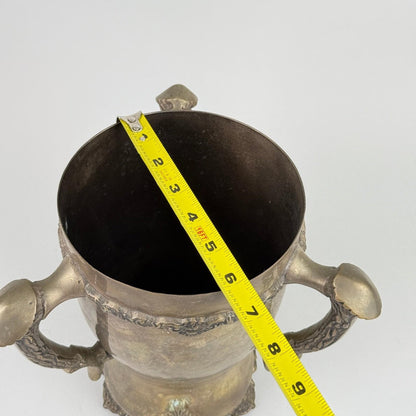 Stag Horn Three Handle Trophy Vessel/ Champagne Ice Bucket