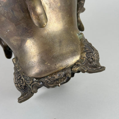 Stag Horn Three Handle Trophy Vessel/ Champagne Ice Bucket