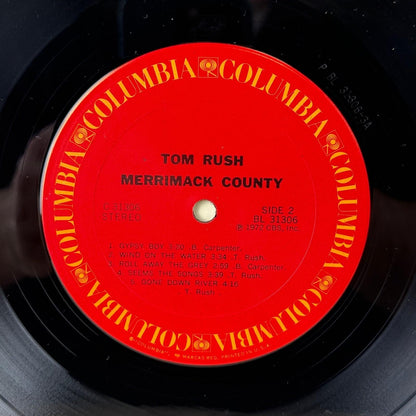 Tom Rush Merrimack County Vinyl LP 12" Folk Rock 1972 Columbia C 31306 NEAR MINT