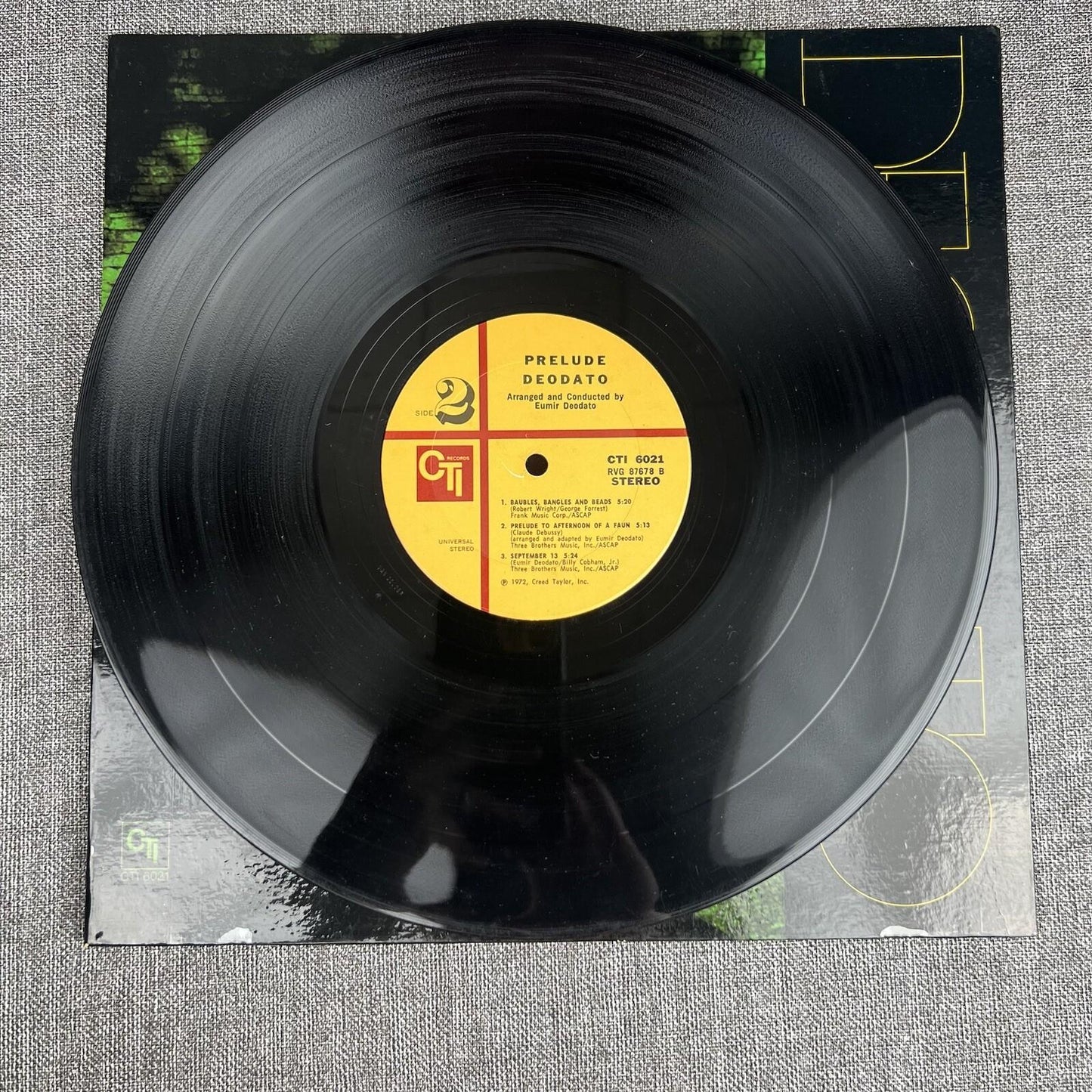 DEODATO 70s Soul Jazz prelude Vinyl LP Record