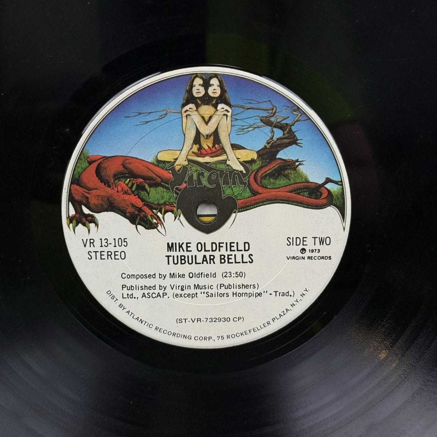 MIKE OLDFIELD – Tubular Bells 1973 VINYL Lp ALBUM  - Very Good