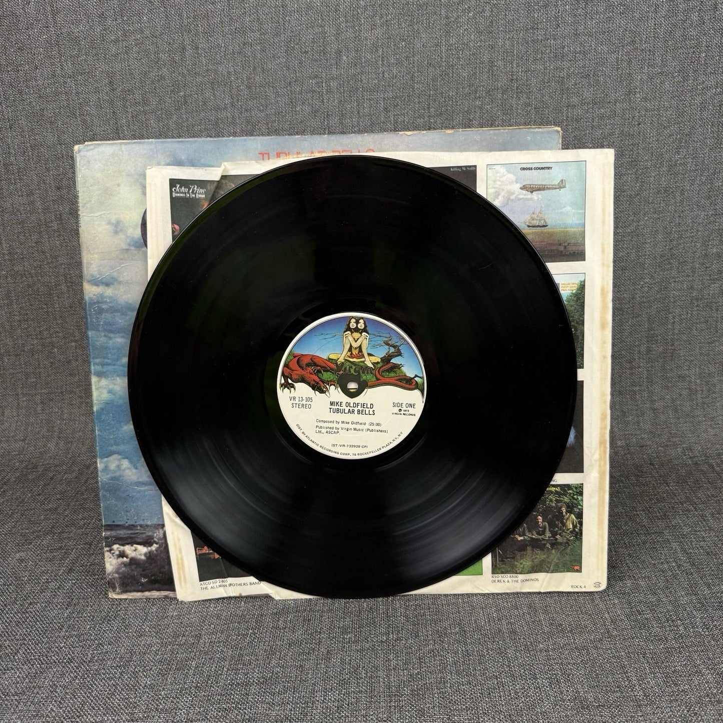MIKE OLDFIELD – Tubular Bells 1973 VINYL Lp ALBUM  - Very Good