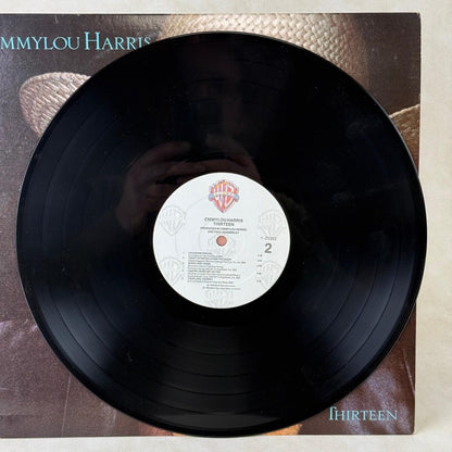 Emmylou Harris Thirteen Vinyl LP 12" 1986 Country Warner Bros 1-25352 NEAR MINT