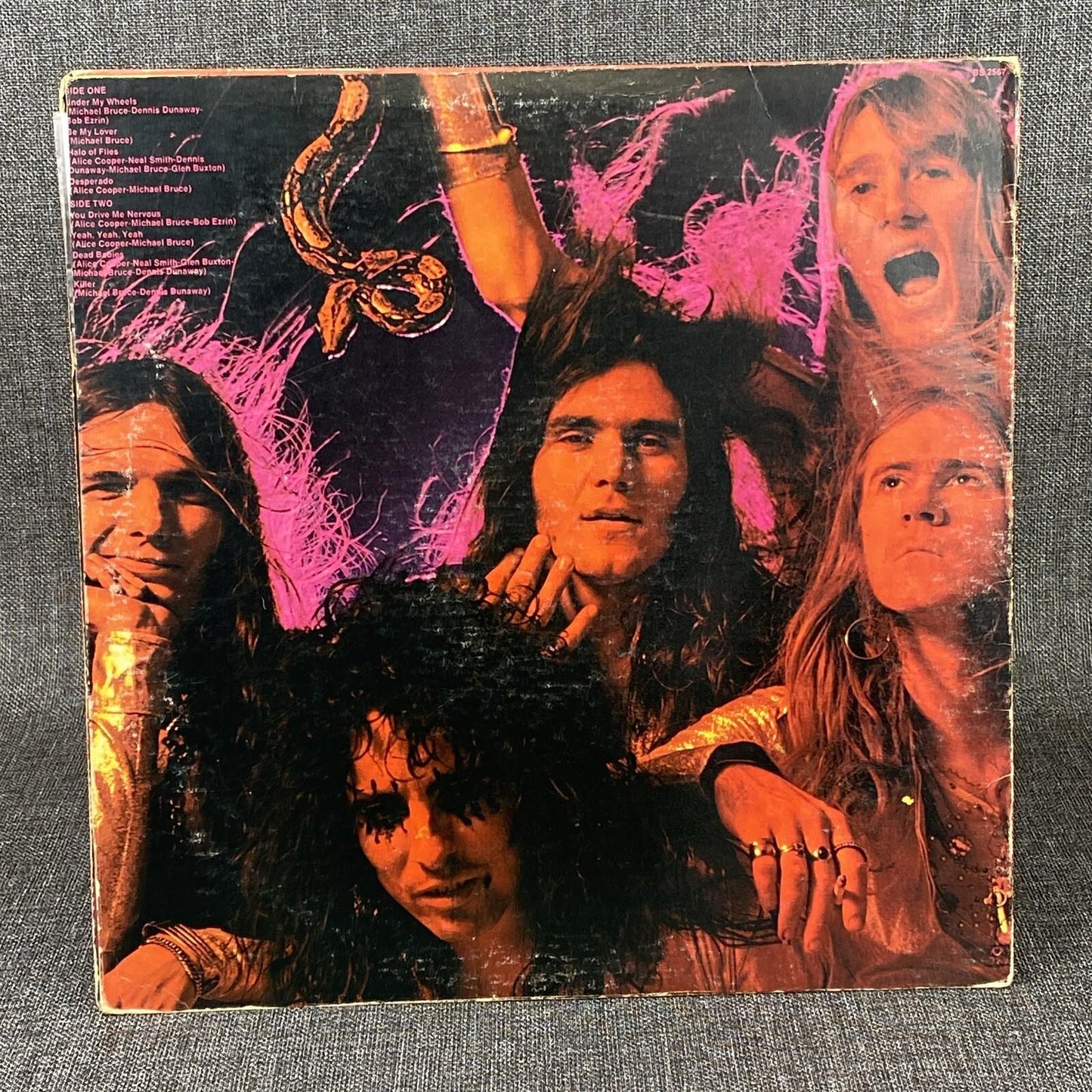 Alice Cooper Killer Vinyl LP Album VG
