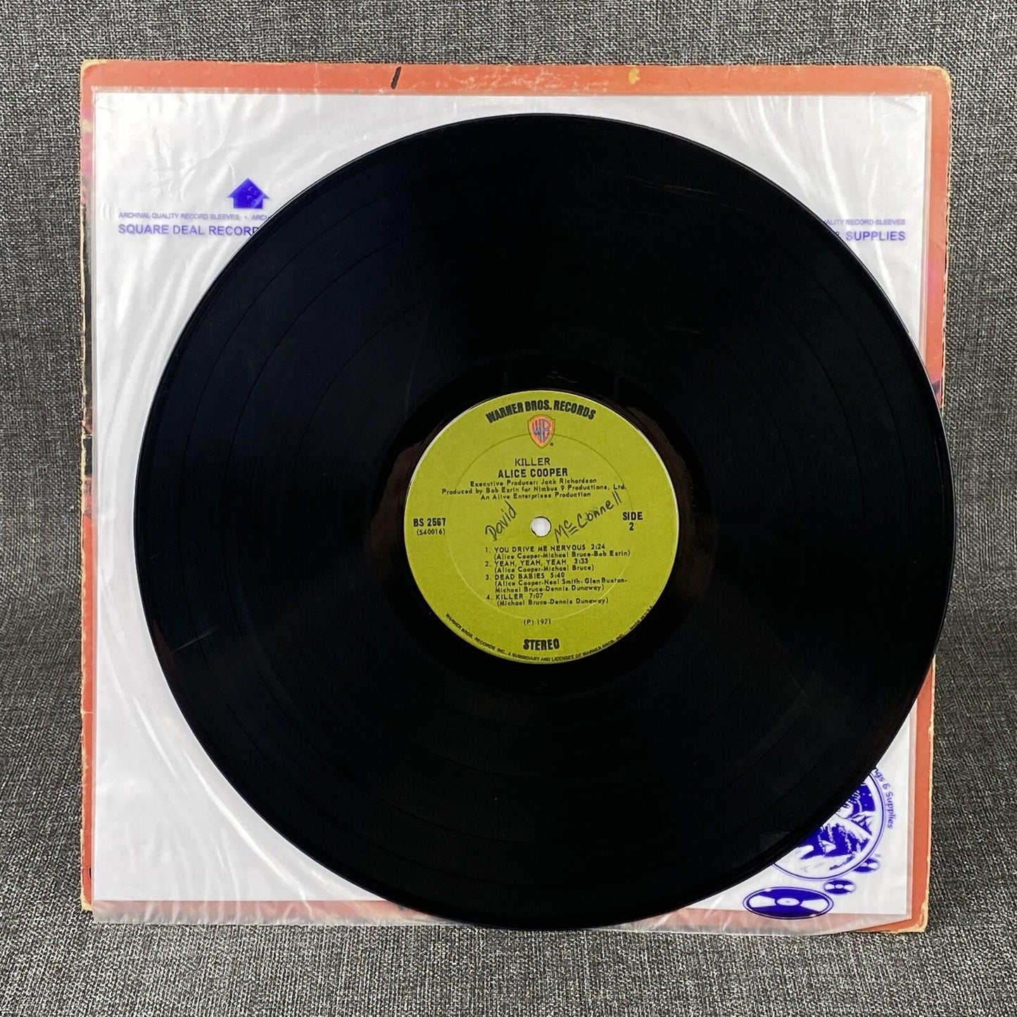 Alice Cooper Killer Vinyl LP Album VG
