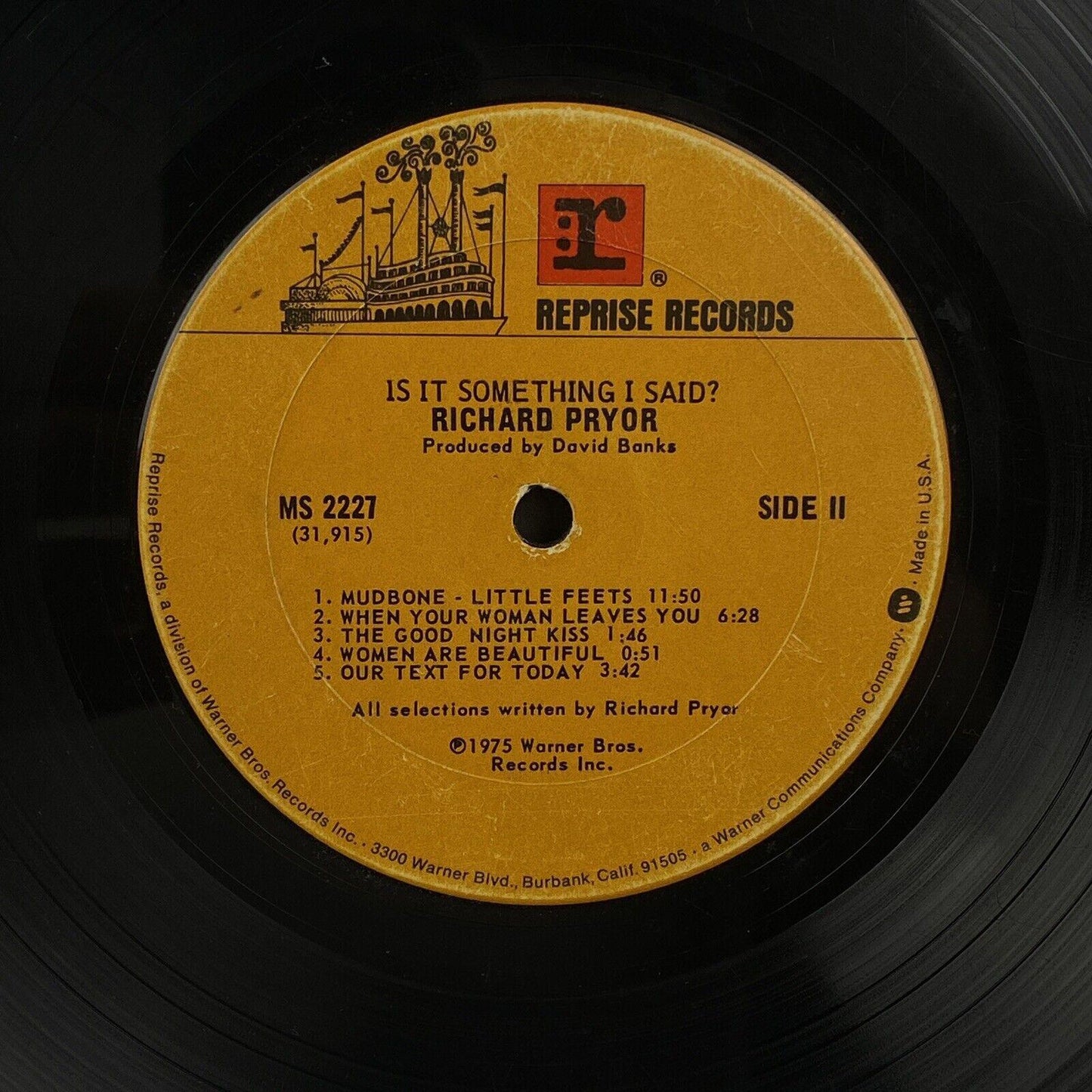 Richard Pryor Is it Something I Said? Vinyl LP Record