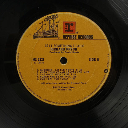 Richard Pryor Is it Something I Said? Vinyl LP Record