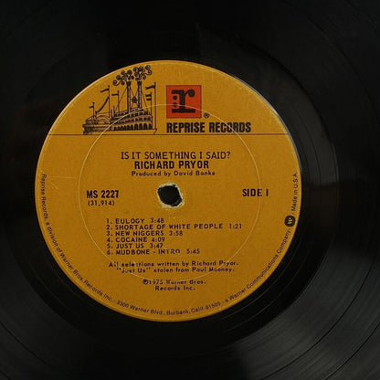 Richard Pryor Is it Something I Said? Vinyl LP Record