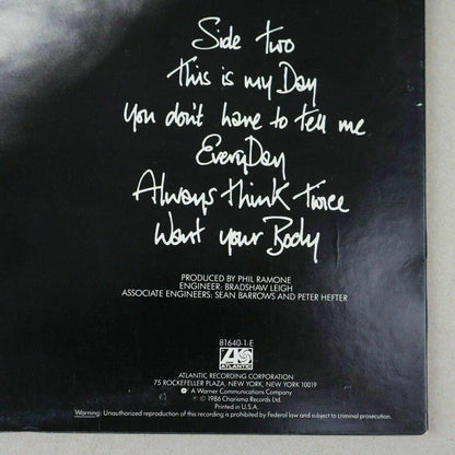 Julian Lennon PROMO The Secret Value of Daydreaming Vinyl Record LP 1986