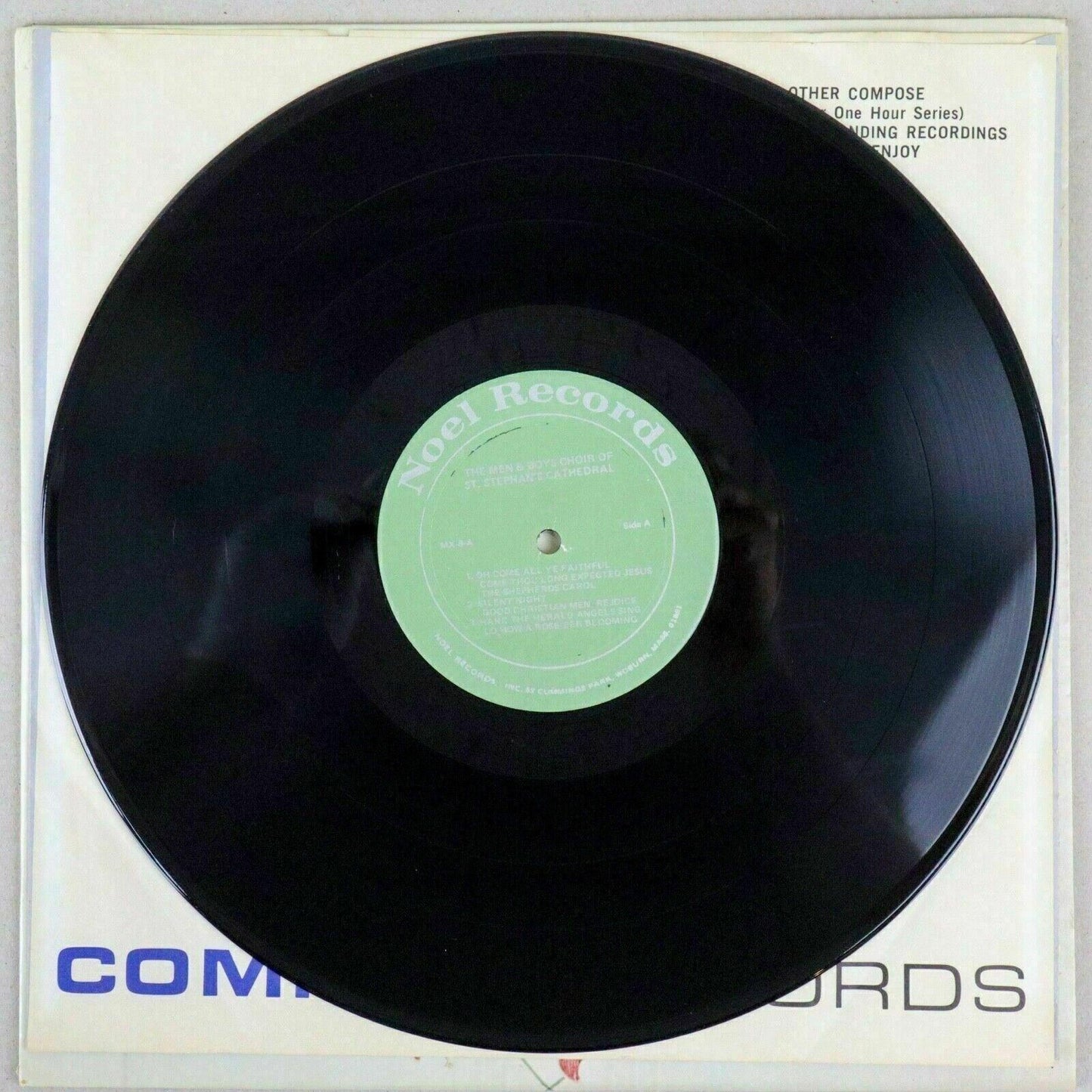 A Festival of Carols Choir Merry Christmas Noel Stereo LP Vinyl Record