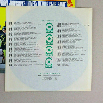 Earle Doud Alen Robin Lyndon Johnson's Lonely Hearts Club Band ATCO Vinyl