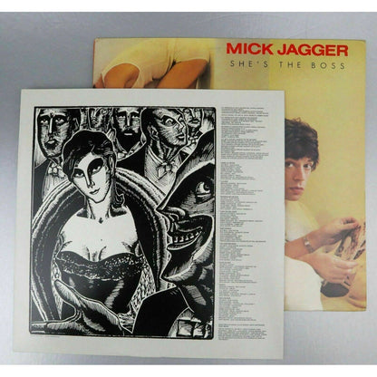 Mick Jagger Shes The Boss Vinyl Record LP Album Columbia FC 39940 PROMO
