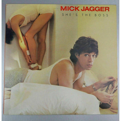 Mick Jagger Shes The Boss Vinyl Record LP Album Columbia FC 39940 PROMO