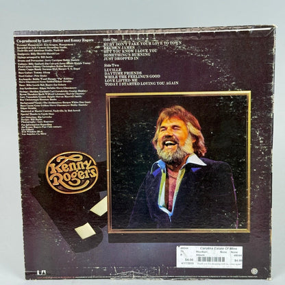 Kenny Rogers Ten Years of Gold Vinyl Record LP 1977 UA-LA835-H Album