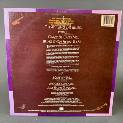 Aretha Franklin Aretha's Jazz Vinyl LP 12"  PROMO Stamp 81230-1 - EXCELLENT