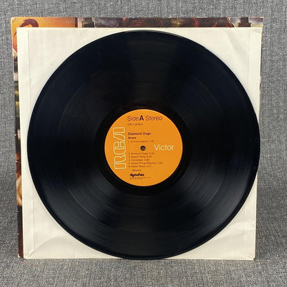 David Bowie Diamond Dogs Gatefold Vinyl LP Record 1974