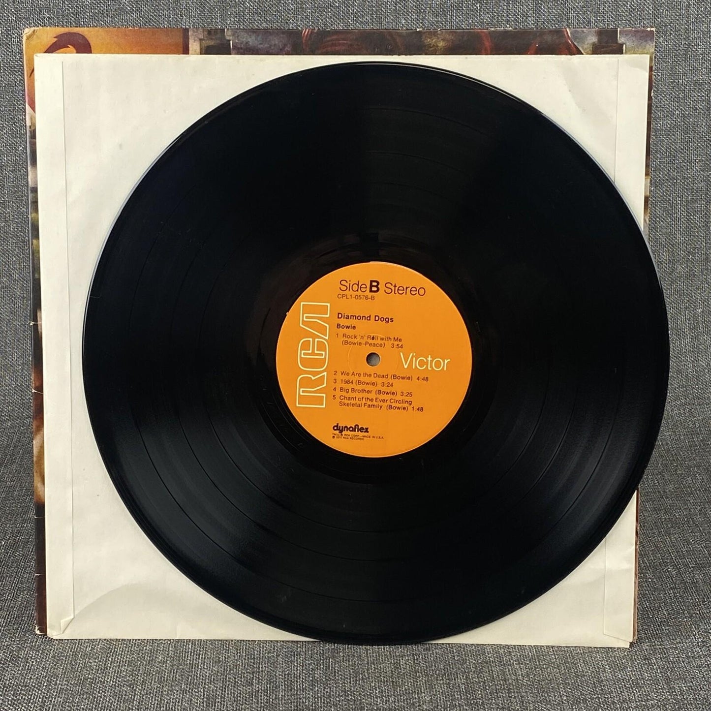 David Bowie Diamond Dogs Gatefold Vinyl LP Record 1974