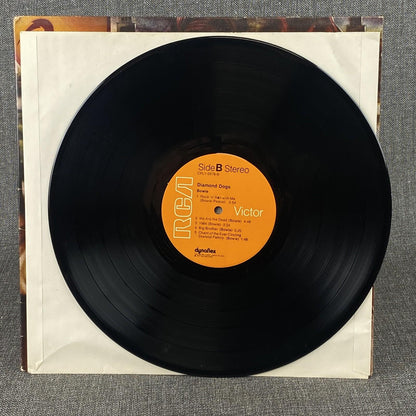 David Bowie Diamond Dogs Gatefold Vinyl LP Record 1974