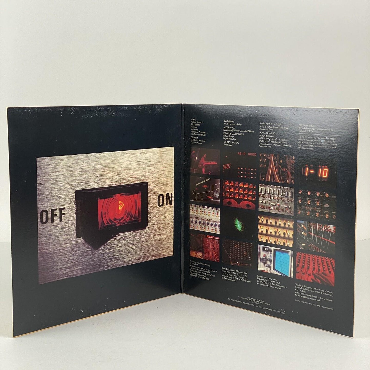 Synergy Sequencer LP Vinyl Record, by Passport Records 1976, excellent