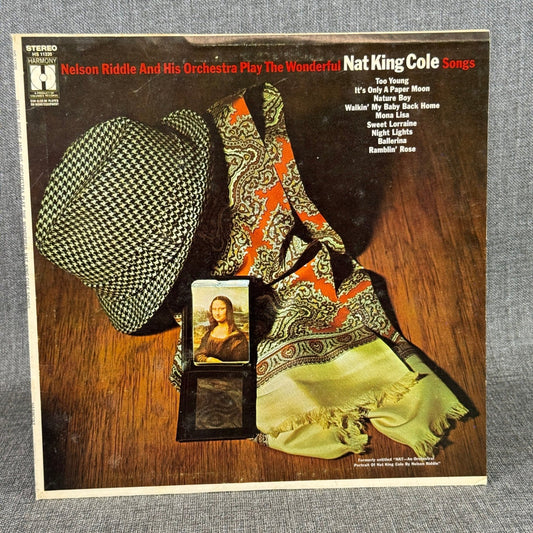 Nelson Riddle Orchestra Nat King Cole LP Record Album Harmony Vinyl