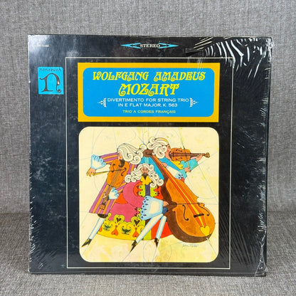 Wolfgang Amadeus Mozart Vinyl Record Nonesuch Stereo Divertimento String Trio