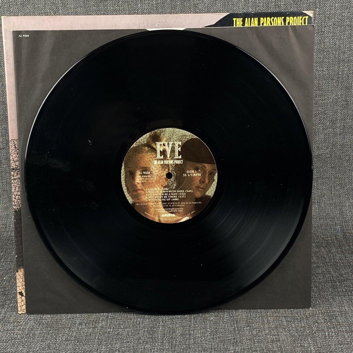 The Alan Parsons Project - Eve 1979 Vinyl LP Record - Excellent