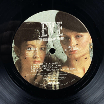 The Alan Parsons Project - Eve 1979 Vinyl LP Record - Excellent