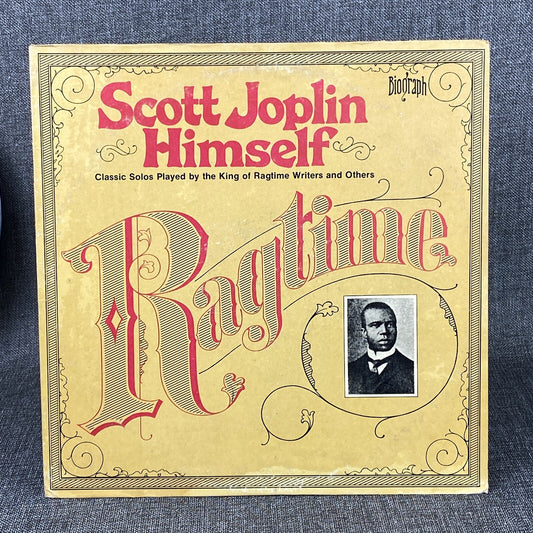 Scott Joplin Himself 1974 Biograph 1P 6134 Vinyl Ragtime