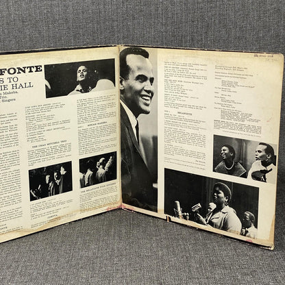 Returns To Carnegie Hall - Harry Belafonte (Vinyl Records 33 1/3, 6007