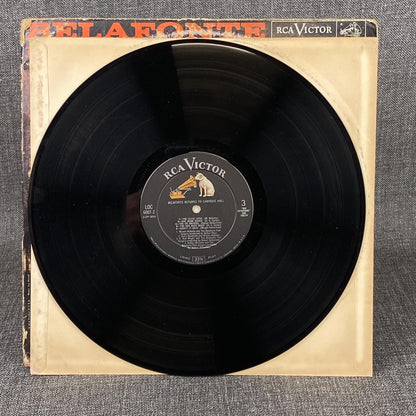 Returns To Carnegie Hall - Harry Belafonte (Vinyl Records 33 1/3, 6007