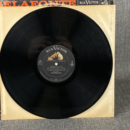 Returns To Carnegie Hall - Harry Belafonte (Vinyl Records 33 1/3, 6007